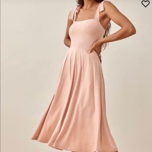 Reformation Edita Dress, Pink - NWOT